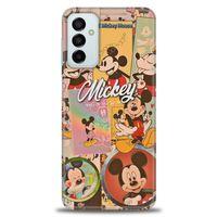 Samsung Galaxy M23 Kılıf HD Baskılı Kılıf - I Love Mickey + Tam Ekran Koruyucu