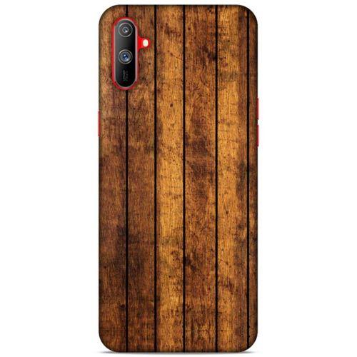 Lopard Oppo Realme C3 Uyumlu Kılıf Wood'X (15) Antişok Kılıf Baskılı