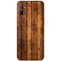 Lopard Oppo Realme C3 Uyumlu Kılıf Wood'X (15) Antişok Kılıf Baskılı