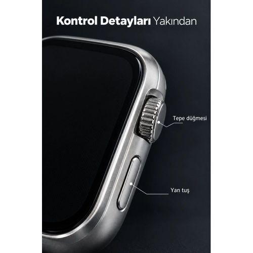Akıllı Saat Bluetooth Aramalı Ve 7 Kordonlu Set