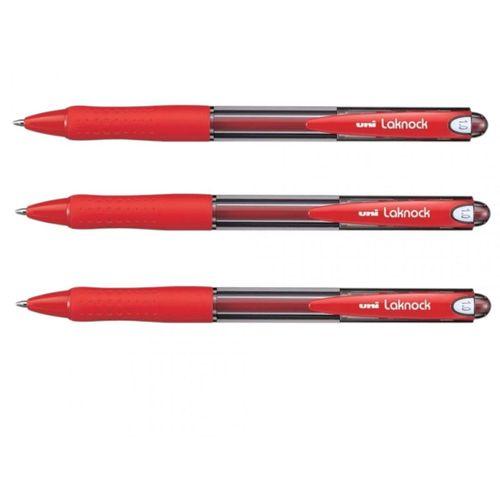 UNİBALL LAKNOCK BROAD ( 1.0 ) MEKANİK TÜKENMEZ KALEM KIRMIZI ( 3 ADET)