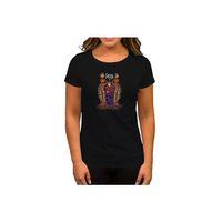 Gojira I?llustrator Siyah Kadın Tişört