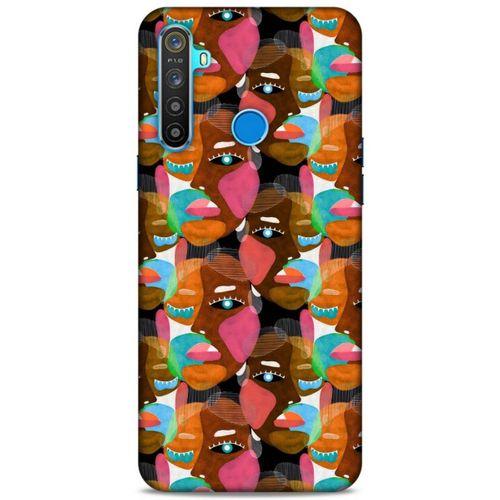 Lopard Oppo Realme 5i Uyumlu Kılıf Sürreal Yüzler ♀ (7) Telefon Kılıfı Baskılı