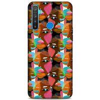 Lopard Oppo Realme 5i Uyumlu Kılıf Sürreal Yüzler ♀ (7) Telefon Kılıfı Baskılı