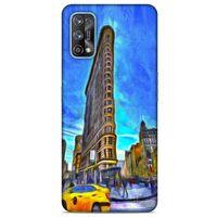 Oppo Realme 7 Pro Kılıf Dünya Mimarisi (7) Telefon Kılıfı Flat Iron New York