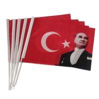 Sopalı Atalı Bayrak 30X45 Kumaş - 1 adet