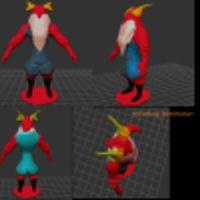 Kırmızı Viking Miniatürü (Bu ürün Sadece Plastik parçadır - Almadan Önce Soru Sorabilirsiniz)