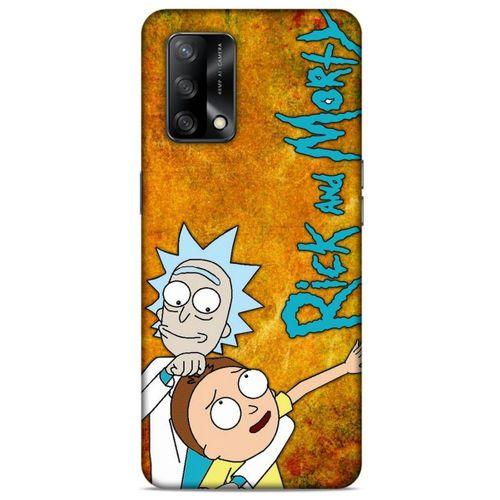 Oppo A74 4G Uyumlu Kılıf Rick And Morty (13) Silikon Kap Mr. Meeseeks