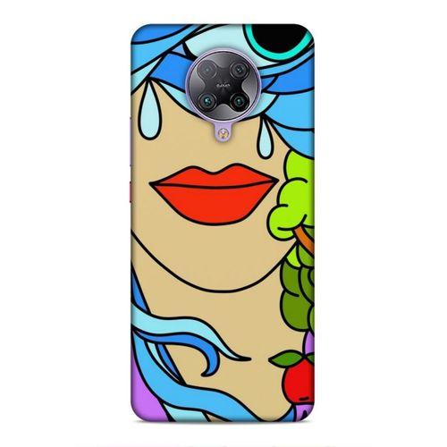 Xiaomi Redmi K30 Pro Uyumlu Kılıf Face'X 2 Kabı Kırmızı Ruj