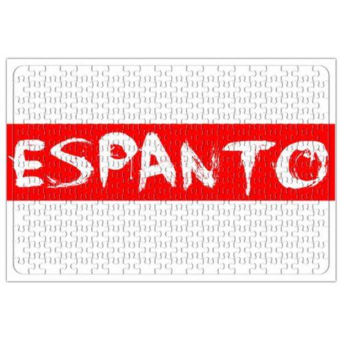 Estampa Espanto Feminina Puzzle 240 Parça Yapboz