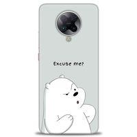 Xiaomi Redmi K30 Pro Kılıf HD Baskılı Kılıf - Excuse Me + Tam Ekran Koruyucu