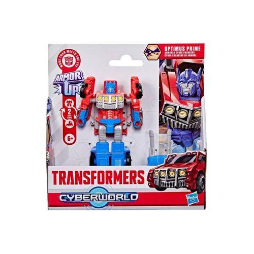 Transformers Cyberworld Armored Cyber Changers Optimus Prime G1054