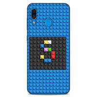 Lopard Samsung Galaxy A30 Uyumlu Kılıf BloX (30) Silicone Case S Harfi
