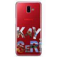Samsung Galaxy J6 Plus Kılıf Kayseri Gezi Arka Kapak Koruma Desenli Full Koruyucu