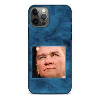 Apple iPhone 12 Pro Kılıf Atatürk (26) Tpu Silikon Kılıf Mavi Gök