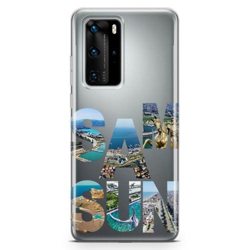 Huawei P40 Pro Kılıf Samsun Gezi Arka Kapak Koruma Desenli Full Koruyucu