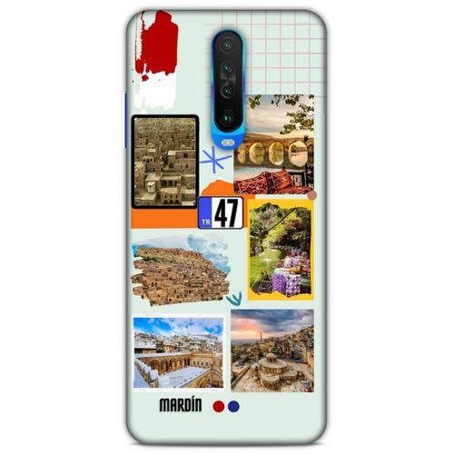 Lopard Xiaomi Poco X2 Uyumlu Kılıf Şehirli ※ (47) Mardin Crystal Flex Kılıf