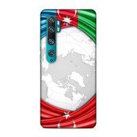 Xiaomi Mi Note 10 Uyumlu Kılıf Azarbaijan (17) Tasarım Kılıf Dünya Bayraklar