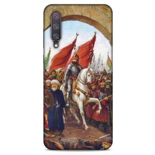 Xiaomi Mi 9 Uyumlu Kılıf Ottoman (40) Fit Silikon Kılıf İstanbul'un Fethi