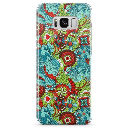Samsung Galaxy S8 Kılıf Cam Motifleri Arka Kapak Koruma Desenli Full Koruyucu