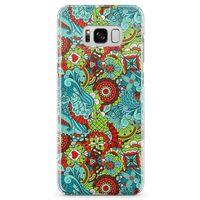 Samsung Galaxy S8 Kılıf Cam Motifleri Arka Kapak Koruma Desenli Full Koruyucu