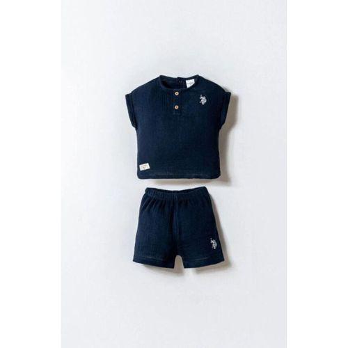 U.S.Polo U.S. Polo Şortlu Takım USB2882 Lacivert