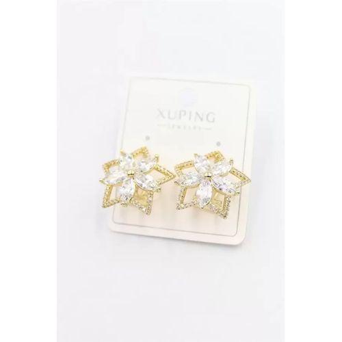 Çiçek Küpe - Altın