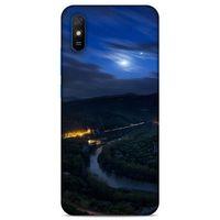 Lopard Xiaomi Redmi 9A Uyumlu Kılıf Gece'S (50) Shockproof Kılıf Şehir Işıkları