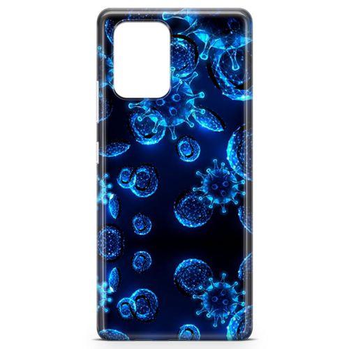 Samsung Galaxy S10 Lite Kılıf Viral Enfeksiyon Arka Kapak Koruma Desenli Full Koruyucu