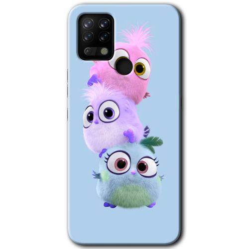 Tecno Pova HD Baskılı Kılıf + 9D Tam Ekran Koruyucu - Puffy