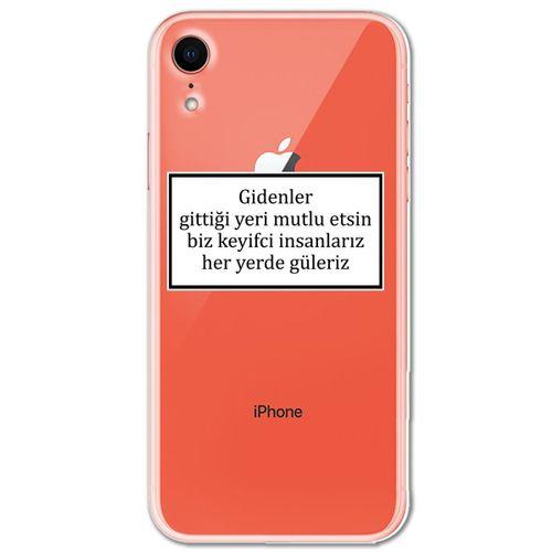 Iphone XR Kılıf HD Yazı Baskılı Silikon Arka Kapak - Yazı 4