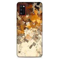 Lopard Samsung Galaxy A41 Uyumlu Kılıf Soyut Sanat (34) Desenli Slim Armor Kılıf