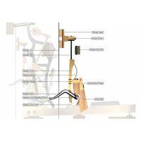 Piyano Konsol Duvar Hofhaimer Ceviz HUP123WN