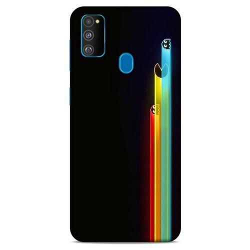 Retro (29) Desen Arka Koruma Kılıfı Renkli Samsung Galaxy M30s Kılıf