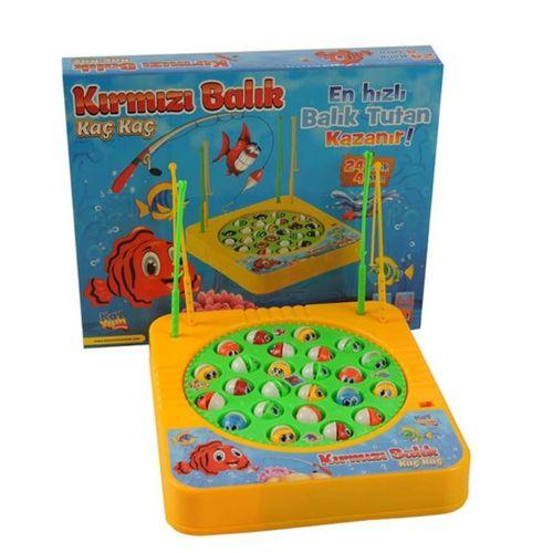 Kırmızı Balık Kaç Kaç, Pilli, Müzikli Balık Yakalama Oyunu