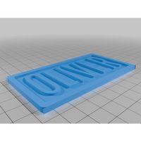 Cozy Coupe Kişisel Plaka (Bu ürün Sadece Plastik parçadır - Almadan Önce Soru Sorabilirsiniz)