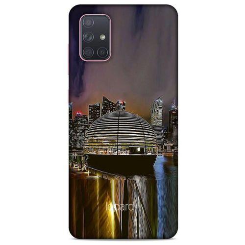 Samsung Galaxy A71 Kılıf Dünya Mimarisi (49) Ultra Silikon Kılıf Apple Marina Bay