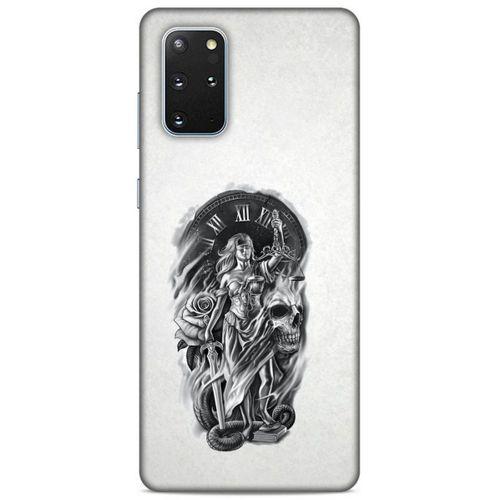 Lopard Samsung Galaxy S20 Plus Uyumlu Kılıf Tattoo's (44) Tough Armor Kılıf Terazi