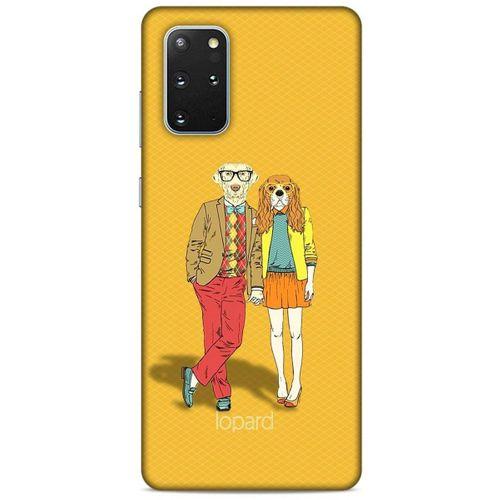 Samsung Galaxy S20 Plus Kılıf FunnyMaX (13) Silikon Kap Turuncu