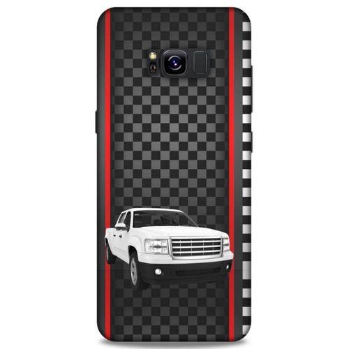Lopard Samsung Galaxy S8 Plus Uyumlu Kılıf PickUpX (3) Kapak Beyaz