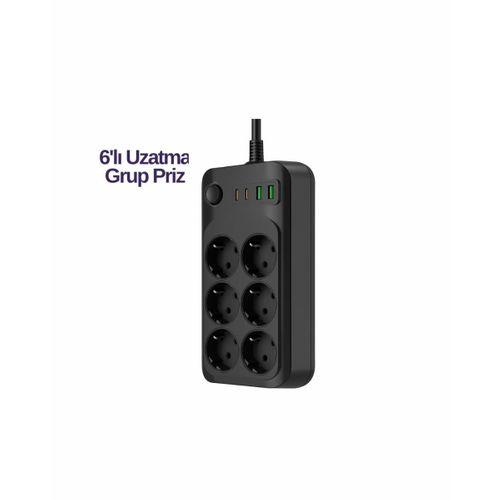 6lı Priz