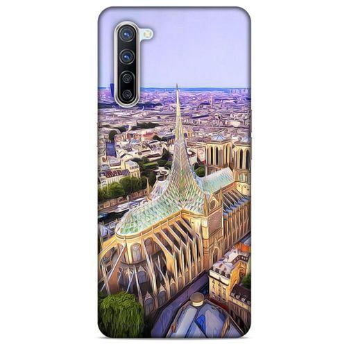 Oppo Reno 3 Pro 5g Kılıf Dünya Mimarisi (8) Baskılı Kılıf Notre Dome