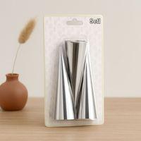 Korneo Metal Kalıp ve Pasta Dekorasyon Aparatı (Çap 3.4 cm, Uzunluk 12 cm)