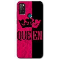 TCL 20E Kılıf HD Desen Baskılı Arka Kapak - Queen