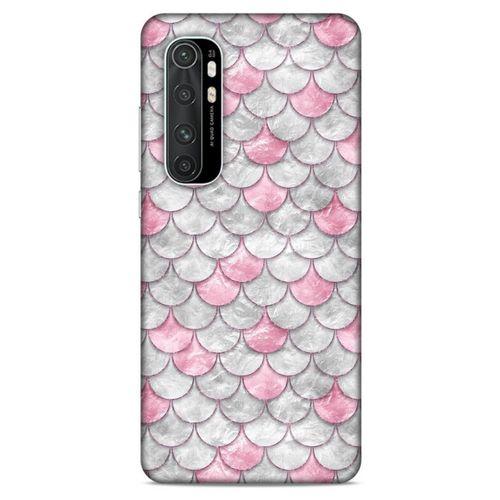 Mermer Desenli (30) Tema Silicone Case Toz Pembe Xiaomi Mi Note 10 Lite Kılıf