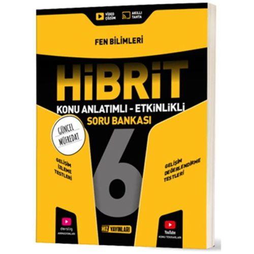 6. Sınıf Fen Bilimleri HİBRİT Konu Anlatımlı Etkinlikli Soru Bankası Hız Yayınları