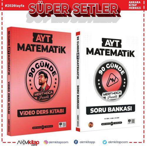 Mert Hoca AYT Matematik Kampı Video Ders Notu ve Soru Bankası Seti 2 Kitap