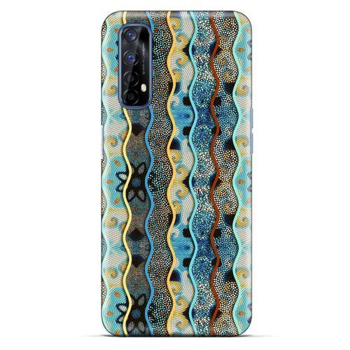 Oppo Realme 7 Kılıf Baskılı Özel Seri Taşlı (30) Silicone Case