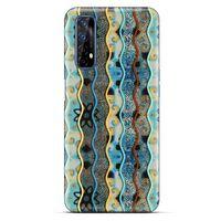 Oppo Realme 7 Kılıf Baskılı Özel Seri Taşlı (30) Silicone Case