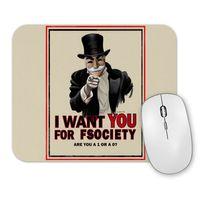Mr Robot I Want You for Fsociety Mouse Pad